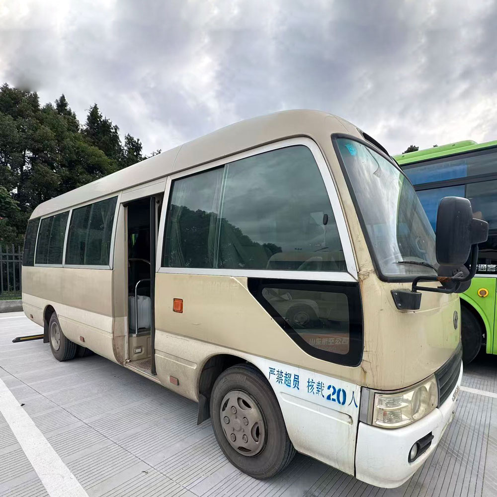 Toyota Колдонулган Coaster Бензин автобус