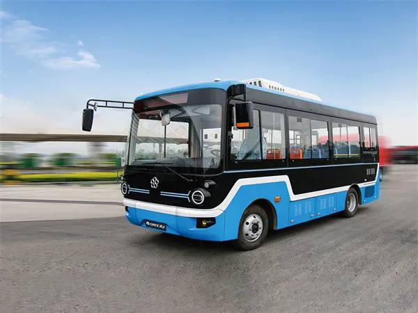 14 Seats Used Pure Electric Public Bus