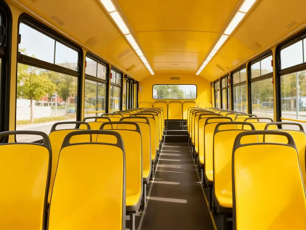 15 Seats Used Hybrid Public Bus